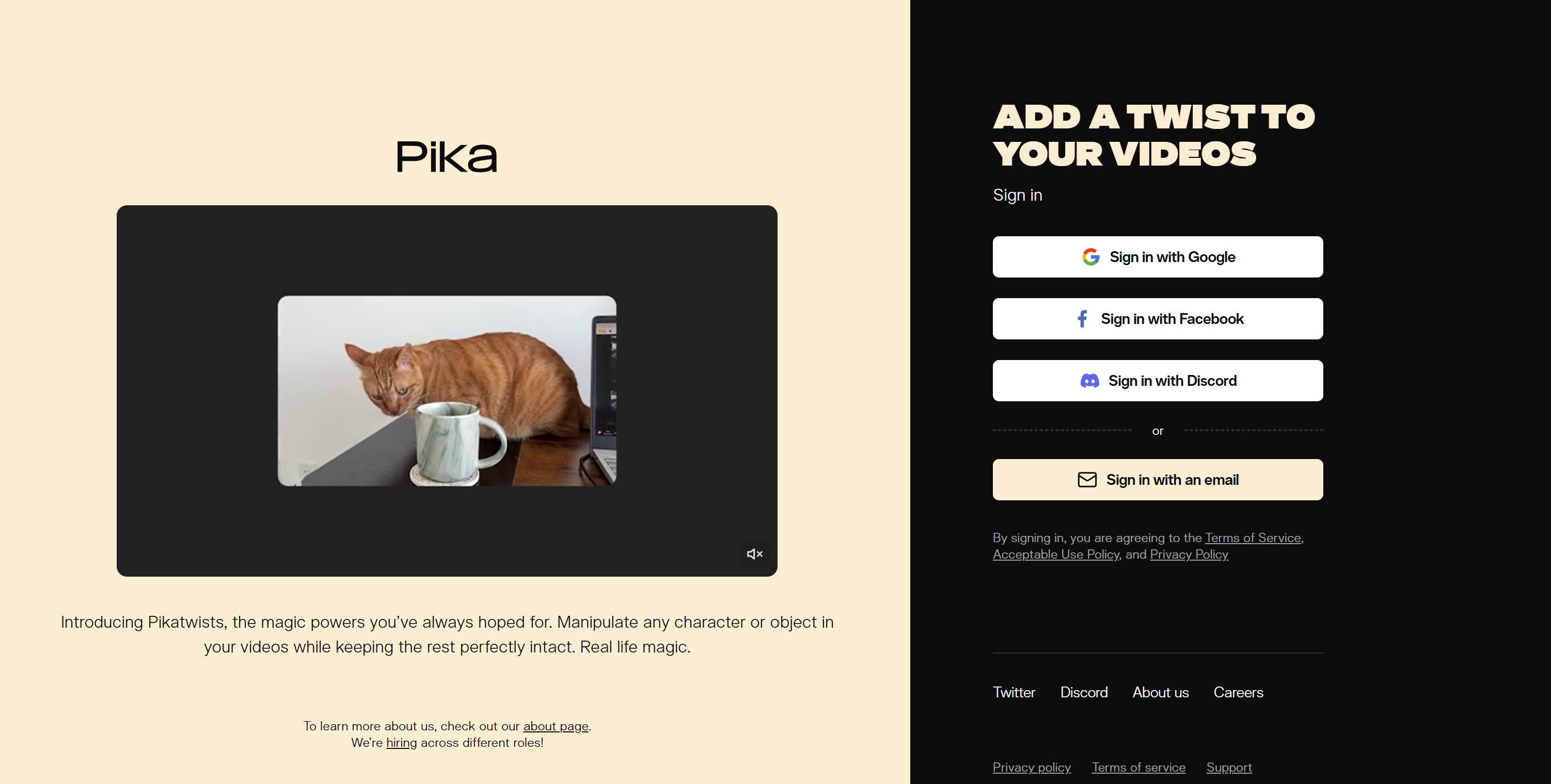 Pika Labs: Creative AI Video Generator for Animated Scenes Logo