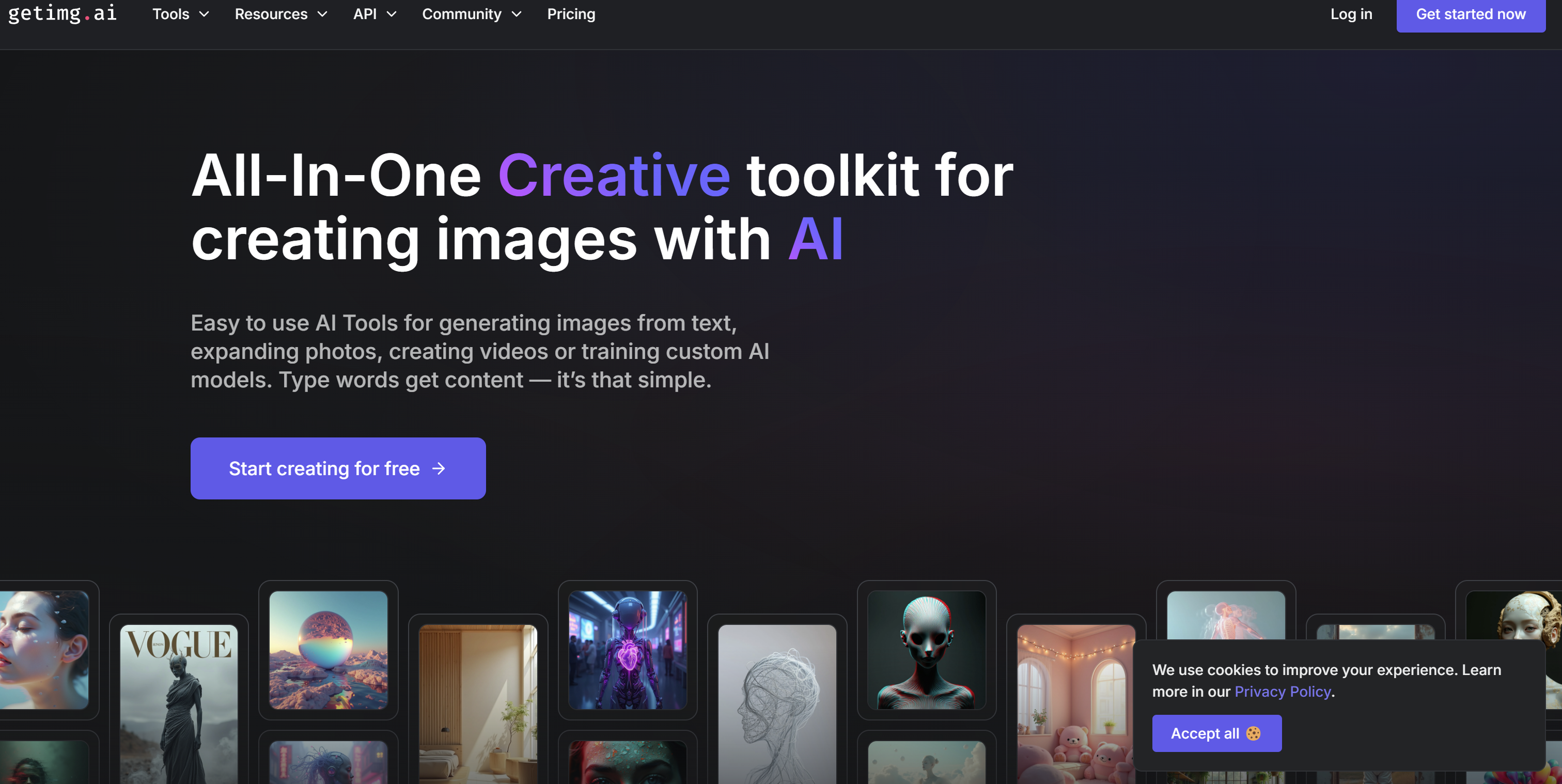 Getimg.ai: Animate AI Art into Short Videos Using State-of-t Logo