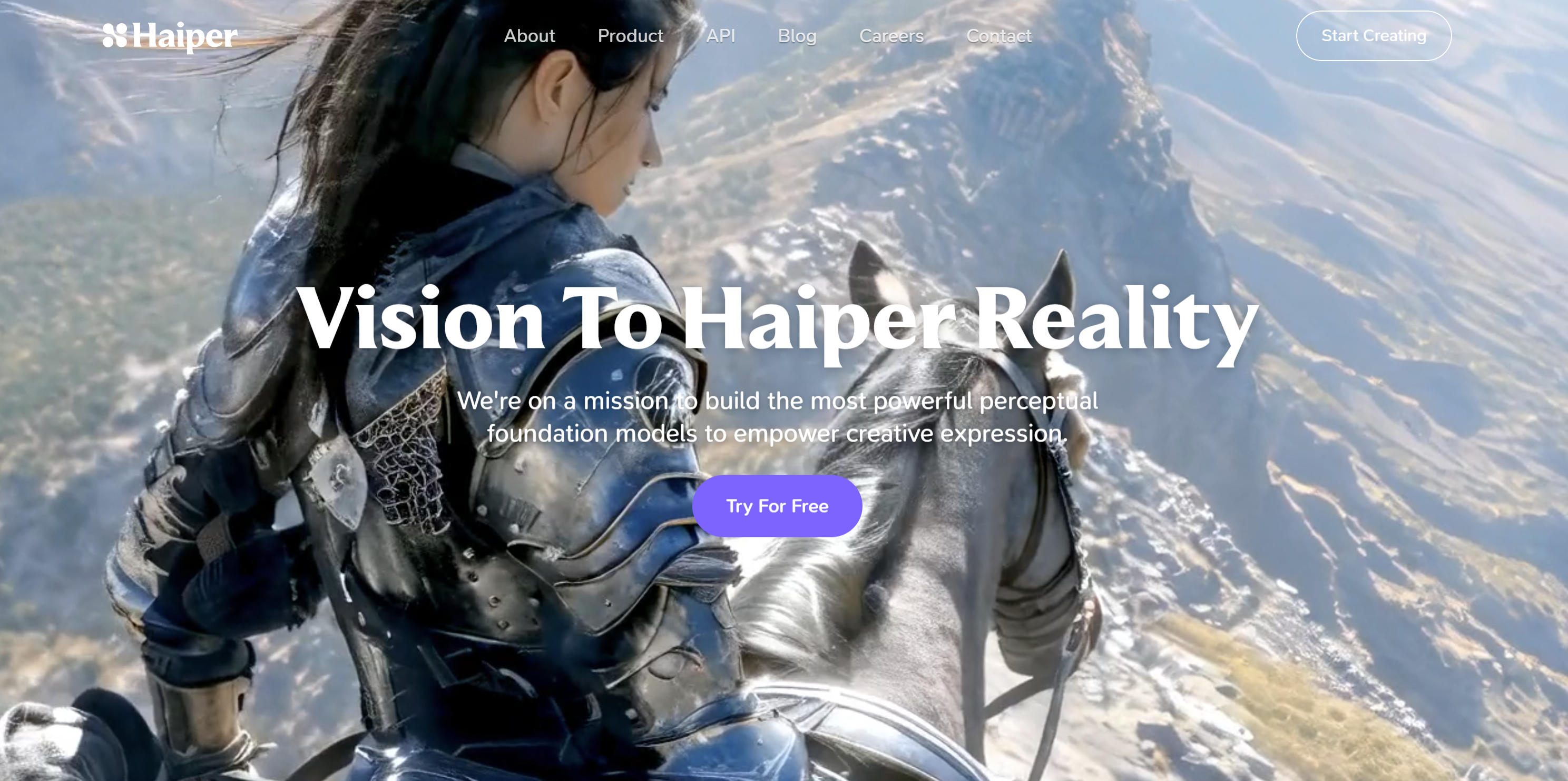 Haiper AI: Animate Images and Repaint Videos with Intuitive Logo