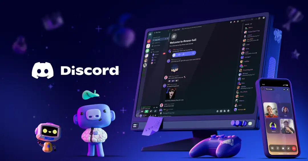 Discord website preview