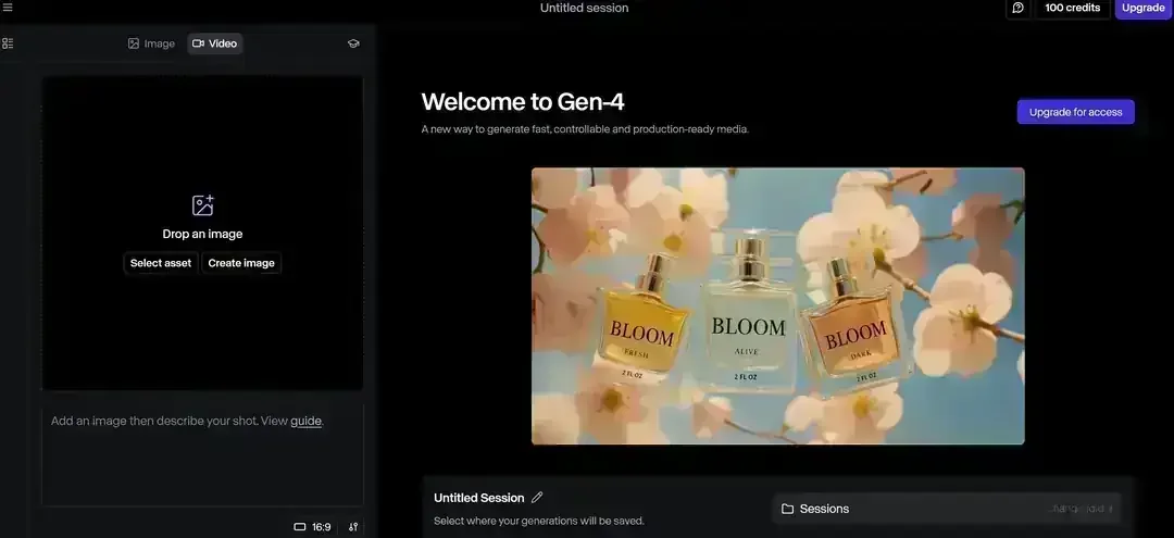 Runway ai video editor