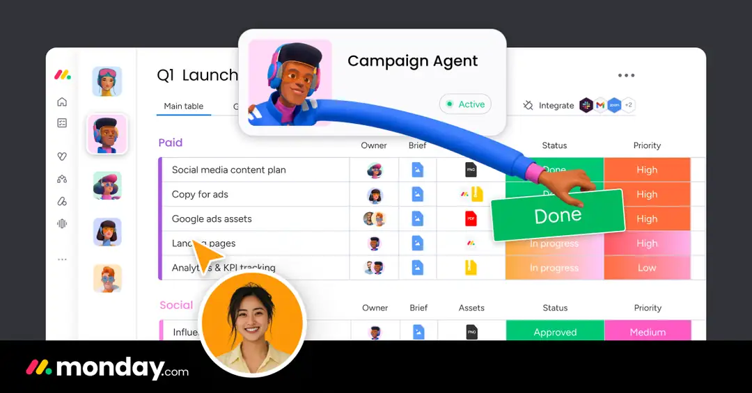 Monday.com project management software preview