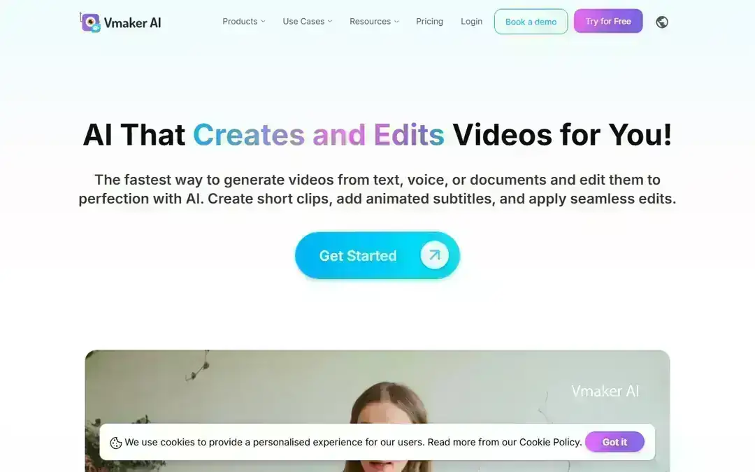 Vmaker Review 2026 — Create Stunning Videos Fast with AI in Minutes