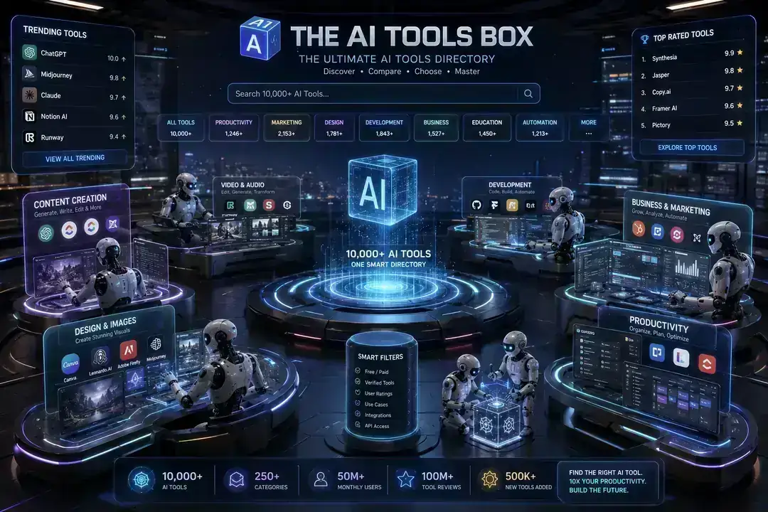 Best AI Tools Directory 2026 — 7,500+ Tools Across 69 Categories