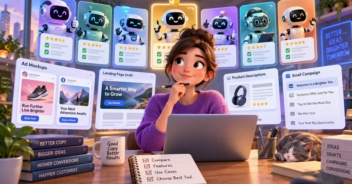 7 Best Jasper Alternatives for 2026 – AI Writing & Copywriting Tools