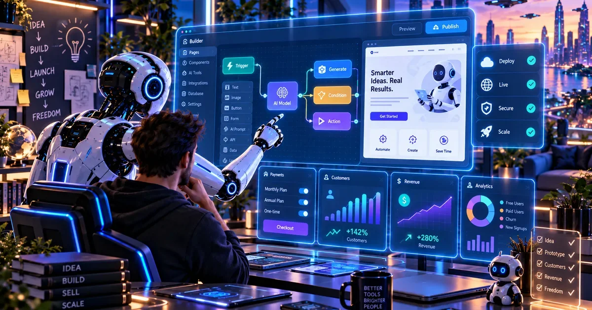 Build and Sell an AI SaaS With Zero Coding: Detailed 2026 Guide