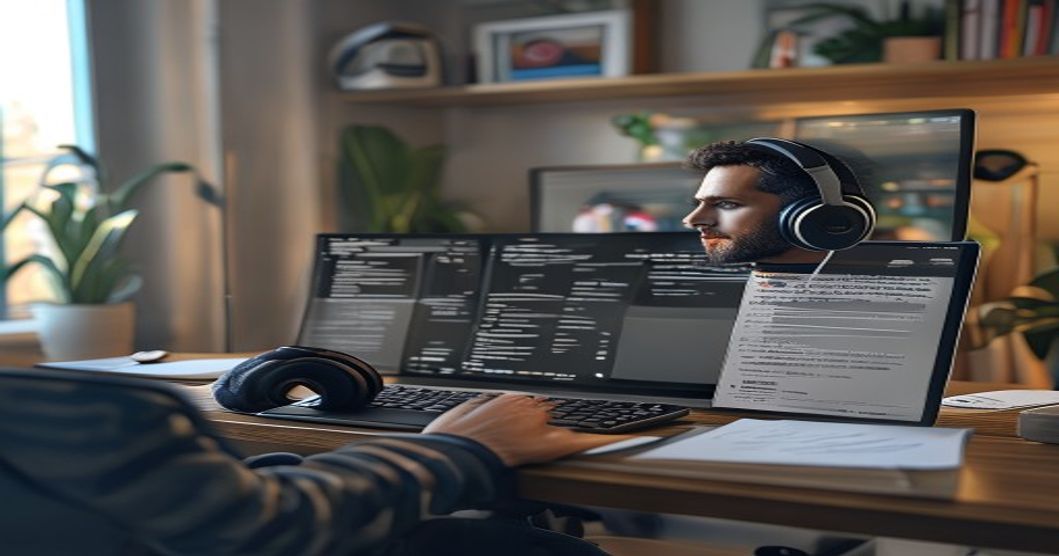AI voice generator — Descript
