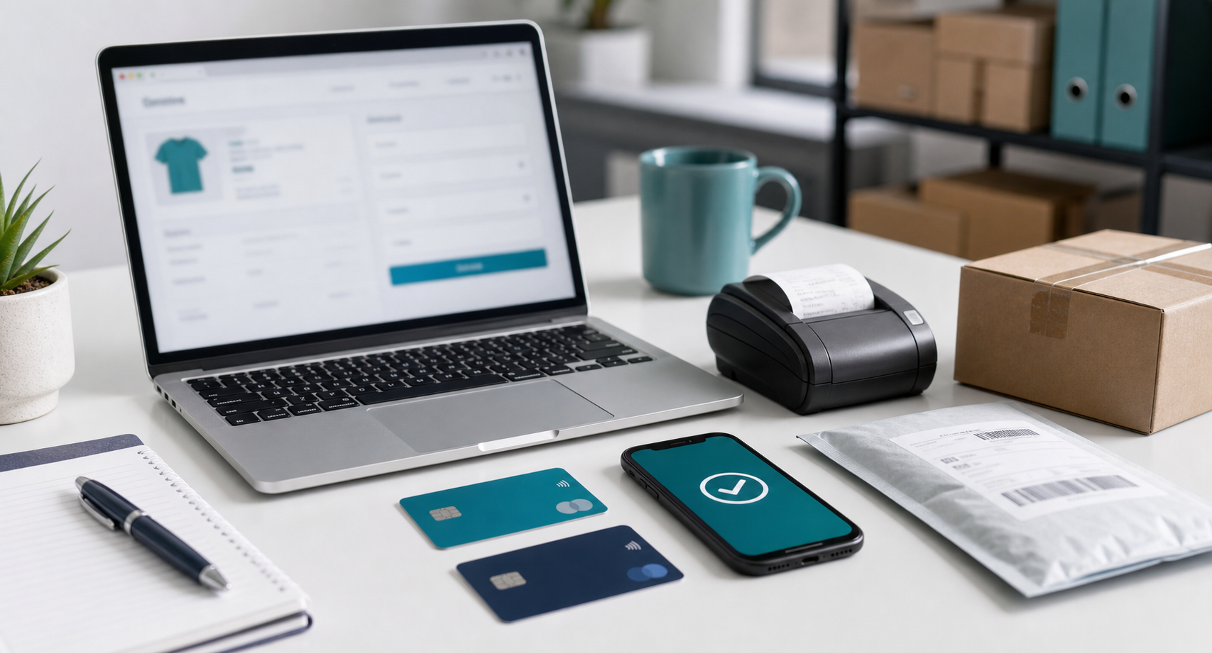 Checkout routing workflow connecting online store payment cards wallet payments invoices subscriptions and fraud checks