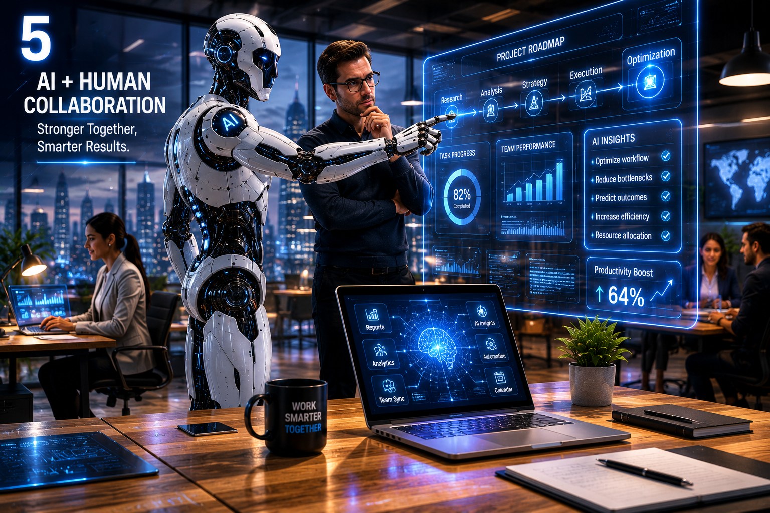 Personal Knowledge Hub shown as a realistic AI productivity workflow for Best AI Productivity Tools in 2026