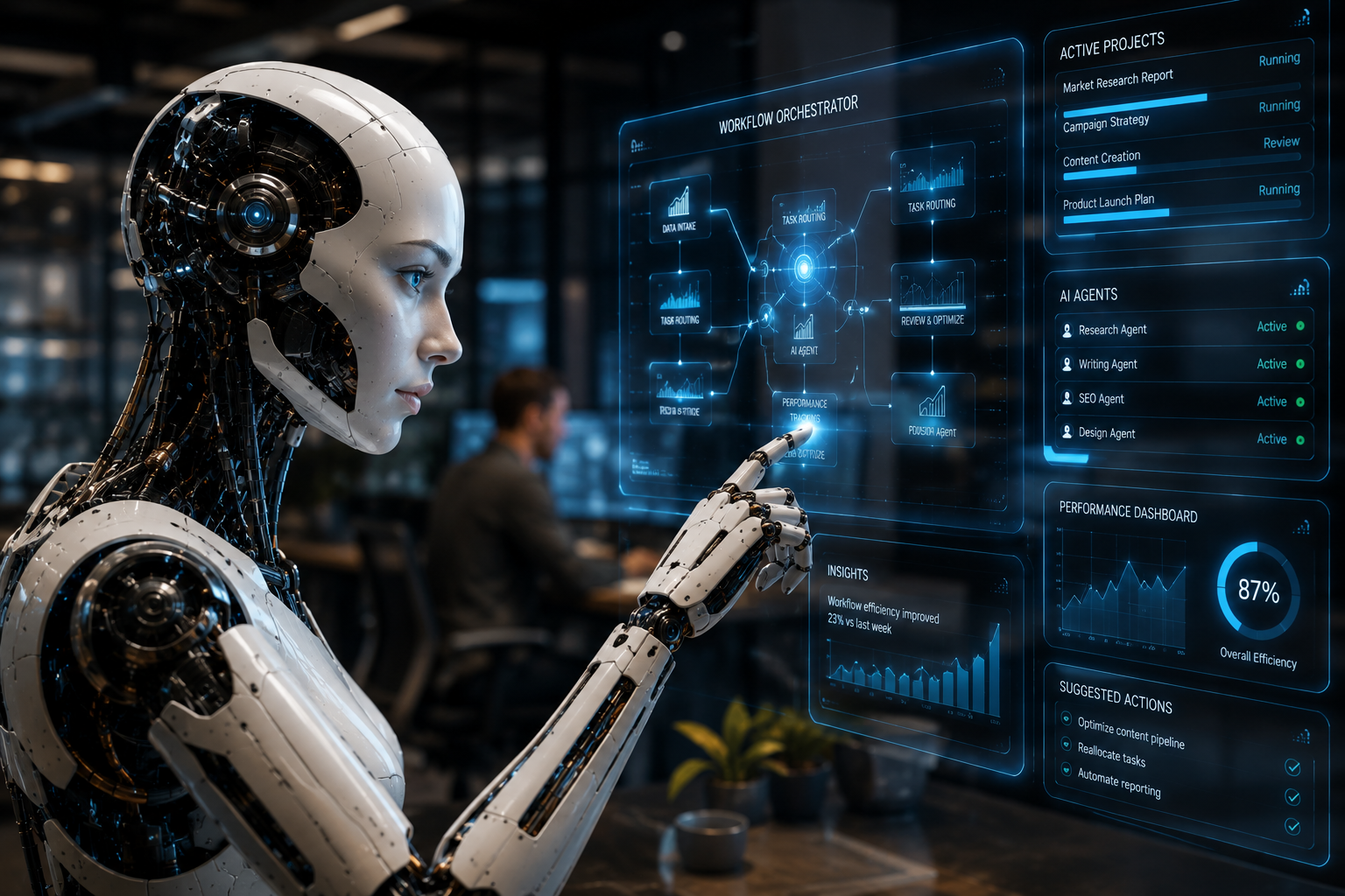 Meeting Notes Workflow shown as a realistic AI productivity workflow for Best AI Productivity Tools in 2026